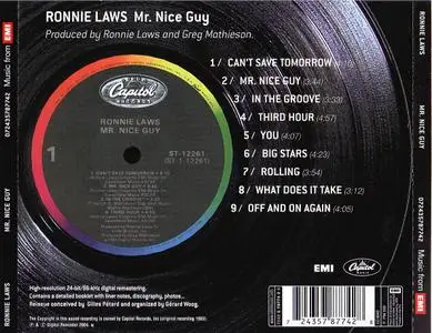 Ronnie Laws - Mr. Nice Guy (1983) [2004, Remastered Reissue]