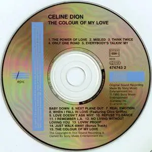 Celine Dion - The Colour Of My Love (1993)