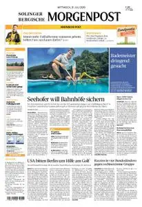 Solinger Morgenpost – 31. Juli 2019