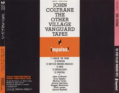 John Coltrane - The Other Village Vanguard Tapes (1961) {Impulse! Japan, 55XD-590~591, Early Press, 2CD}