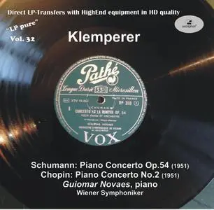 Robert Schumann: Piano Concerto, Frederic Chopin: Piano Concerto No. 2 (1951/2017)