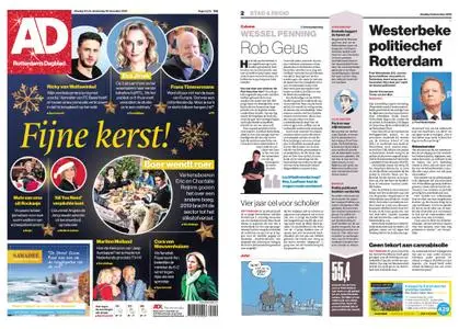 Algemeen Dagblad - Hoeksche Waard – 24 december 2019