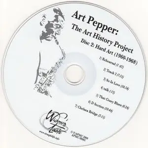 Art Pepper - Unreleased Art, Vol. 4 - The Art History Project (2009) {3CD Set, Widow's Taste ‎APM09001 rec 1951-1982}