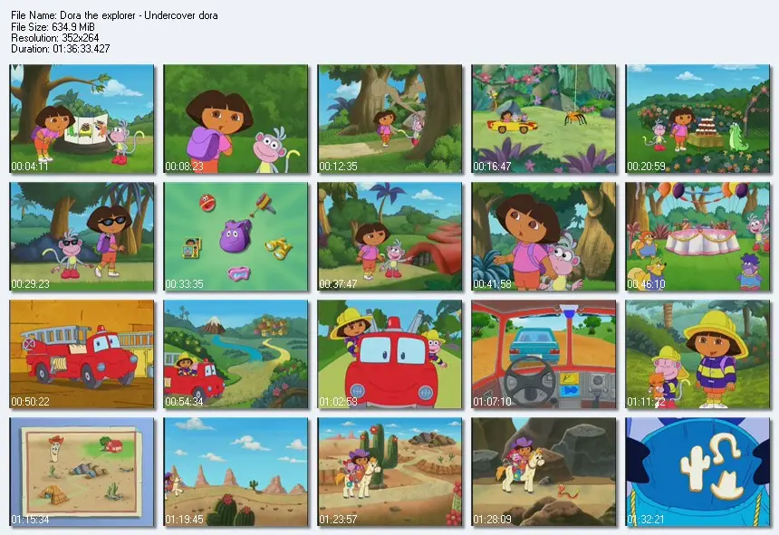 Dora the Explorer : Movie collection 21-25/25.