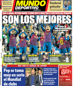Mundo Deportivo - 12 December 2011