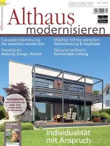 Althaus Modernisieren - Dezember/Januar 2016