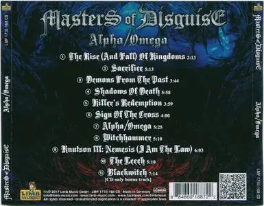 Masters Of Disguise - Alpha / Omega (2017)
