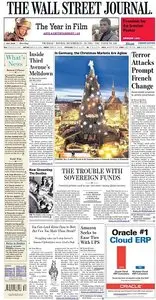 The Wall Street Journal Europe - Thursday-Monday, 24-28 December 2015
