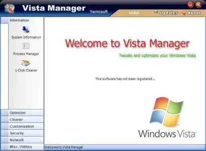 Yamicsoft Vista Manager ver.1.0.8