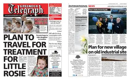 Greenock Telegraph – November 03, 2018