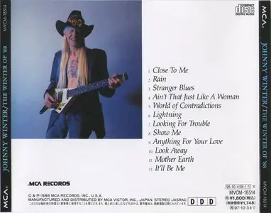 Johnny Winter - The Winter Of '88 (1988)