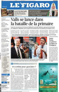 Le Figaro du Samedi 3 & Dimanche 4 Décembre 2016