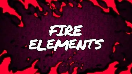Fire Elements // After Effects 45901029
