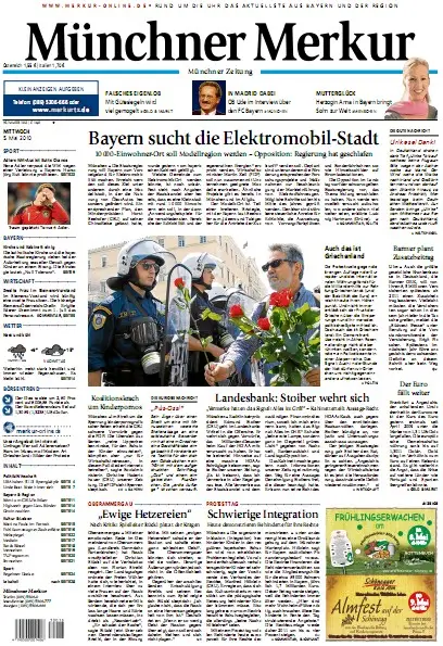 Münchner Merkur vom 5. Mai 2010