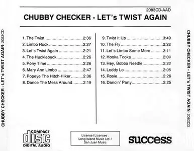 Chubby Checker - Let's Twist Again (1996) {Success}
