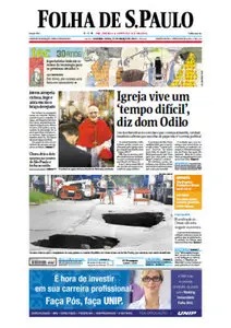 Jornal Folha de São Paulo - 11 de março de 2013 - Segunda