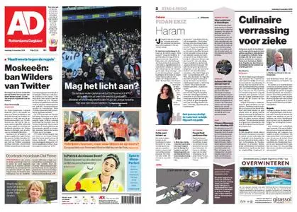 Algemeen Dagblad - Hoeksche Waard – 05 november 2018