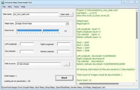 AllMapSoft Universal Maps Downloader 9.21