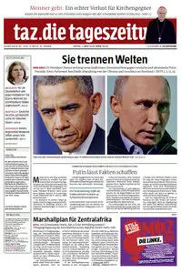Tageszeitung TAZ vom 07 Maerz 2014