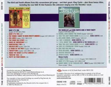 The Shirelles - Baby It's You & The Shirelles And King Curtis Give A Twist Party (1962) {Ace Records CDCHD 1199 rel 2008}