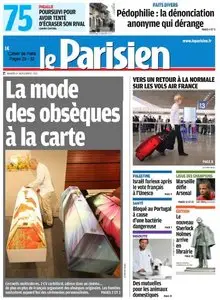 Le Parisien & Le Journal de Paris du Mardi 1er Novembre 2011
