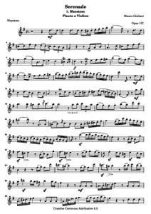GiulianiM - Serenade op.127 nr.1: Maestoso