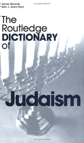 Routledge Dictionary of Judaism