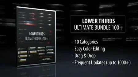 Lower Thirds - Ultimate Bundle 100+ - Project for After Effects (VideoHive)