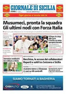 Giornale di Sicilia Sicilia Orientale - 17 Novembre 2017