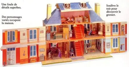 Kids "R" Us Collection - Paper Model Doll House Toy (B1)
