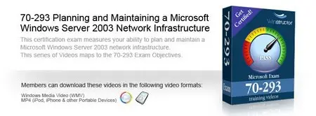 70-293 Planning and Maintaining a Microsoft Windows Server 2003 Network Infrastructure