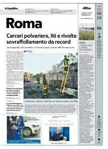 la Repubblica Roma - 20 Agosto 2018