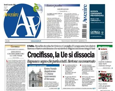 Avvenire 05.11.2009