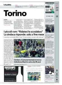 la Repubblica Torino - 17 Ottobre 2018