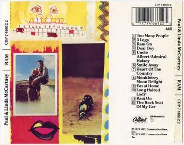 Paul & Linda McCartney - Ram (1971)