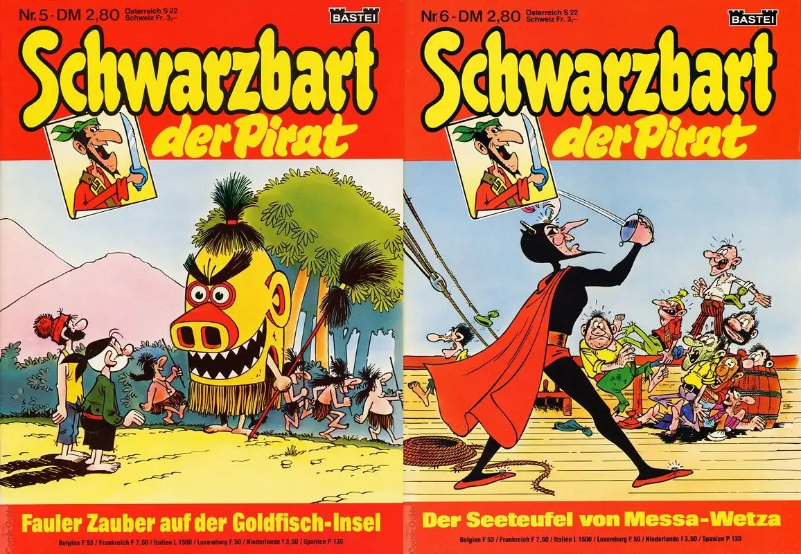 Schwarzbart der Pirat - Band 5-6