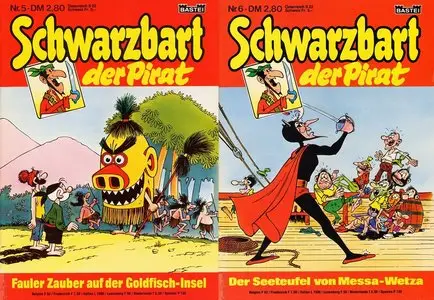 Schwarzbart der Pirat - Band 5-6
