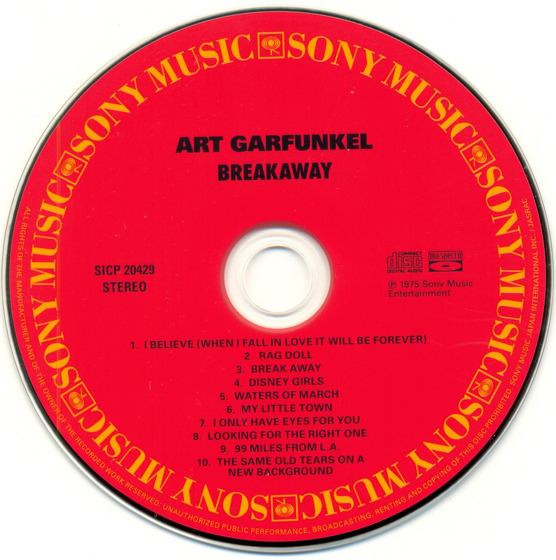 Art Garfunkel 7 Albums Collection (2012) {Columbia Sony