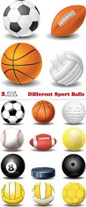 Vectors - Different Sport Balls