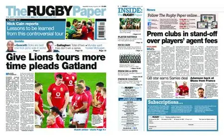 The Rugby Paper – August 08, 2021