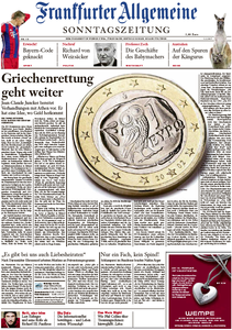Frankfurter Allgemeine Zeitung am Sonntag, 01. Februar 2015