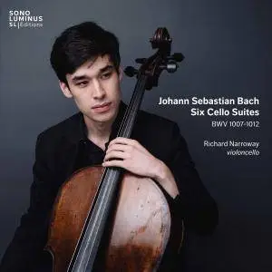 Richard Narroway - Bach: 6 Cello Suites, BWV 1007-1012 (2017)