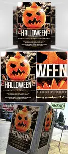 Halloween Party Flyer Template v 2
