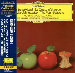 Michel Schwalbe, Berliner Philharmoniker, Herbert Von Karajan - Antonio Vivaldi: The Four Seasons (1972) Japanese Reissue 2004