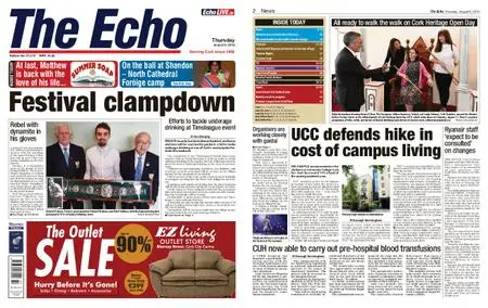 Evening Echo – August 08, 2019