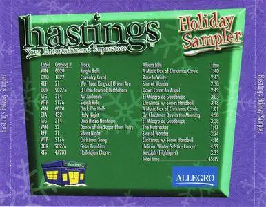 VA - Hastings Holiday Sampler (1999) {Allegro} **[RE-UP]**