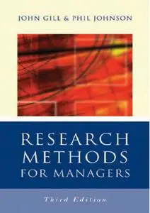 Research Methods for Managers, 3 edition (repost)