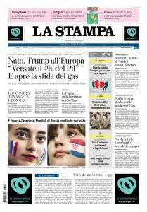 La Stampa Milano - 12 Luglio 2018