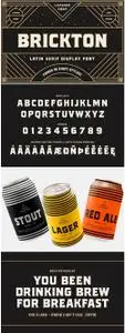 Brickton Font Family