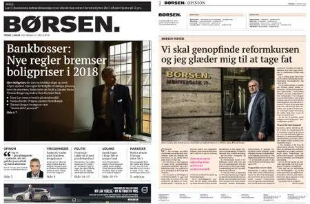 Børsen – 02. januar 2018